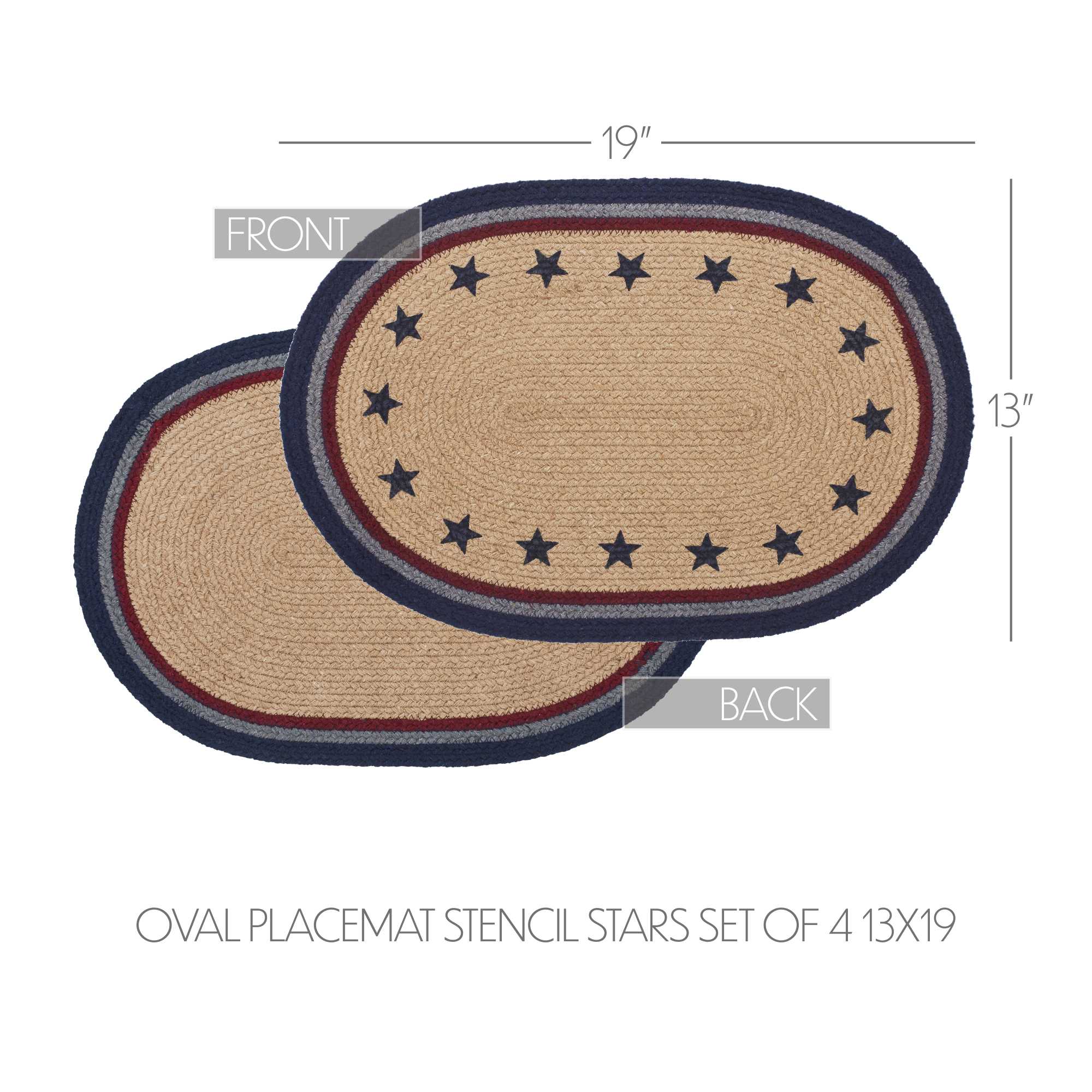 84536-My-Country-Oval-Placemat-Stencil-Stars-Set-of-4-13x19-image-4