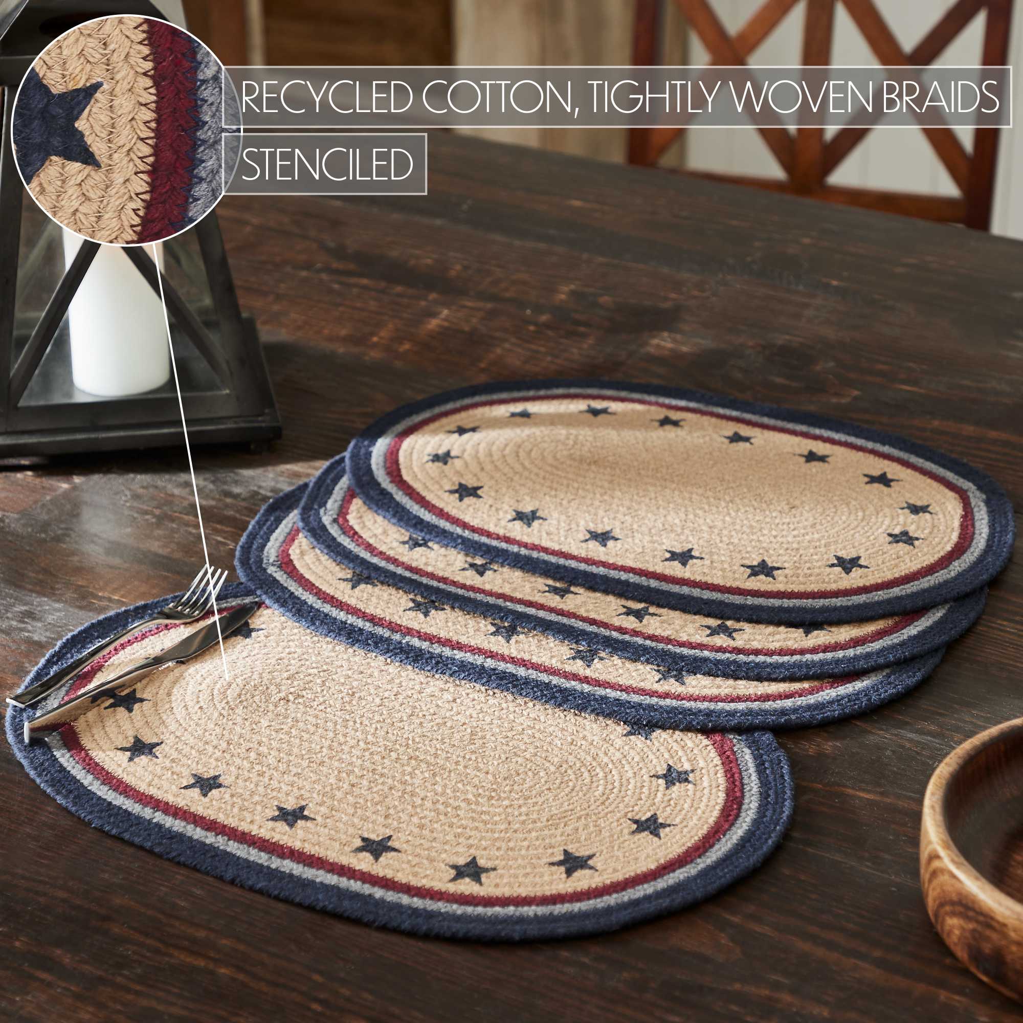 84536-My-Country-Oval-Placemat-Stencil-Stars-Set-of-4-13x19-image-5