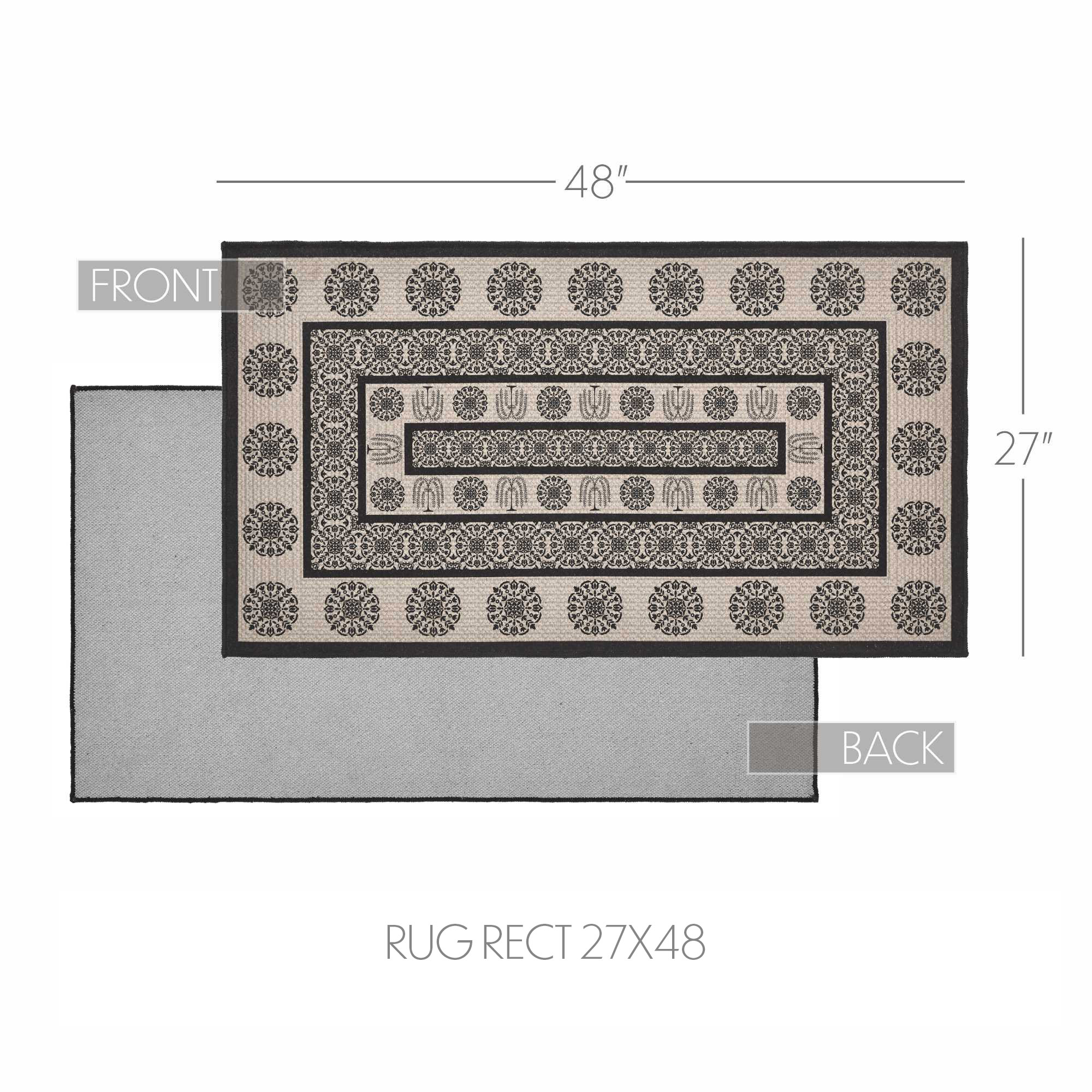 84626-Custom-House-Black-Tan-Jacquard-Rug-Rect-27x48-image-4