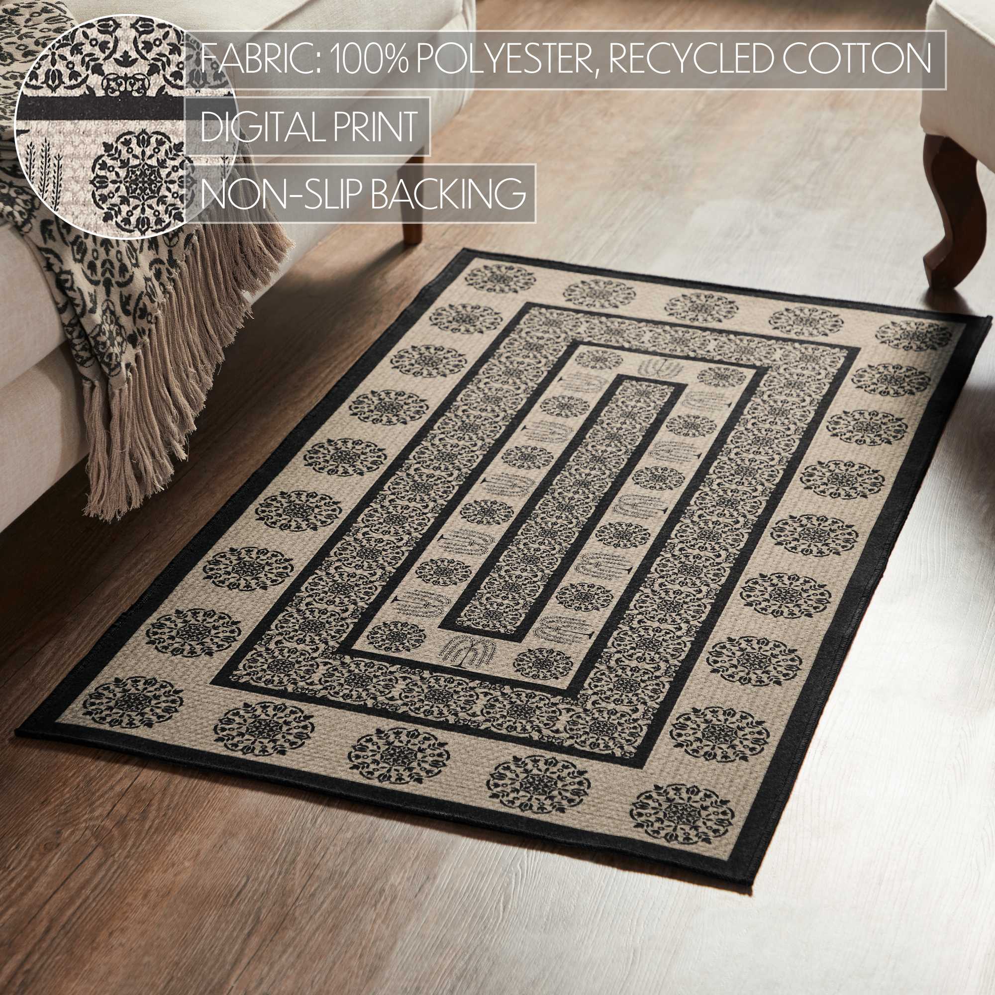 84626-Custom-House-Black-Tan-Jacquard-Rug-Rect-27x48-image-5