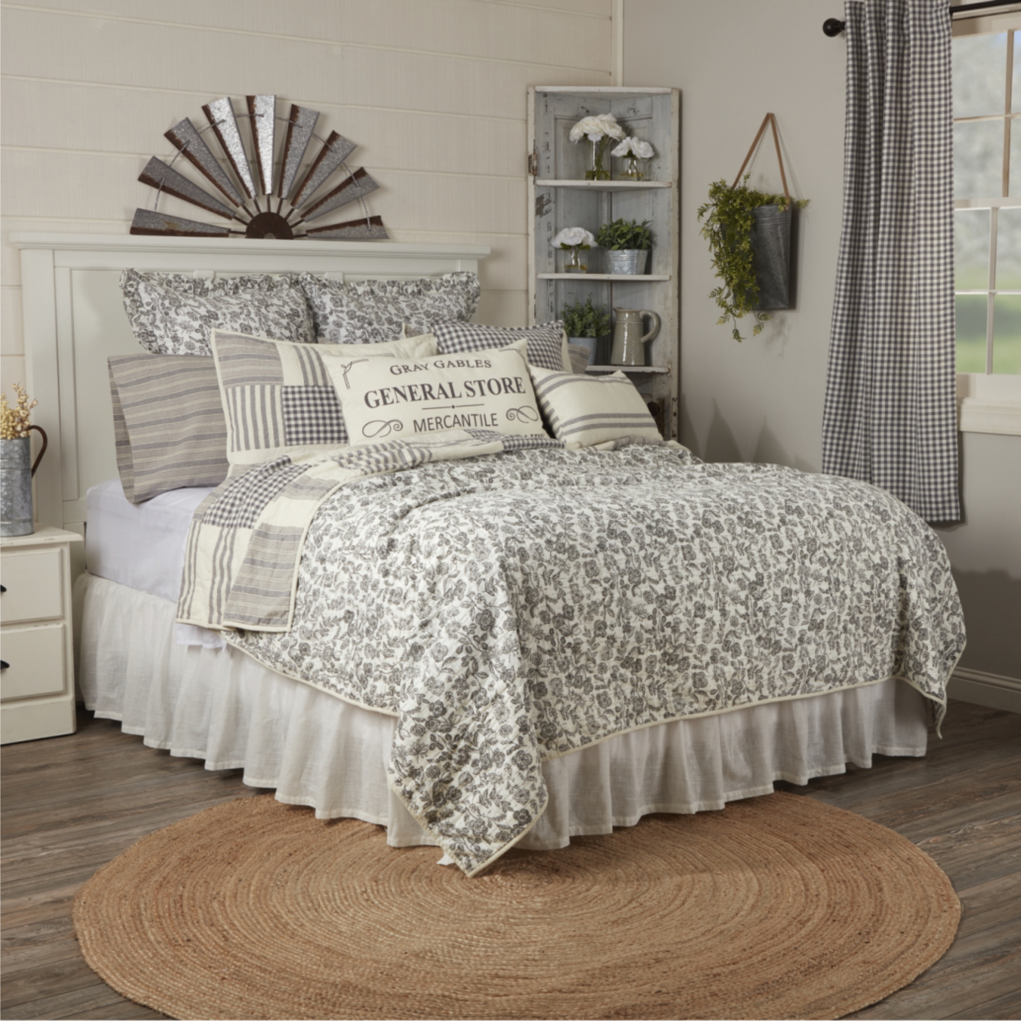 Gray Gables Queen Quilt 90Lx90W - 68186