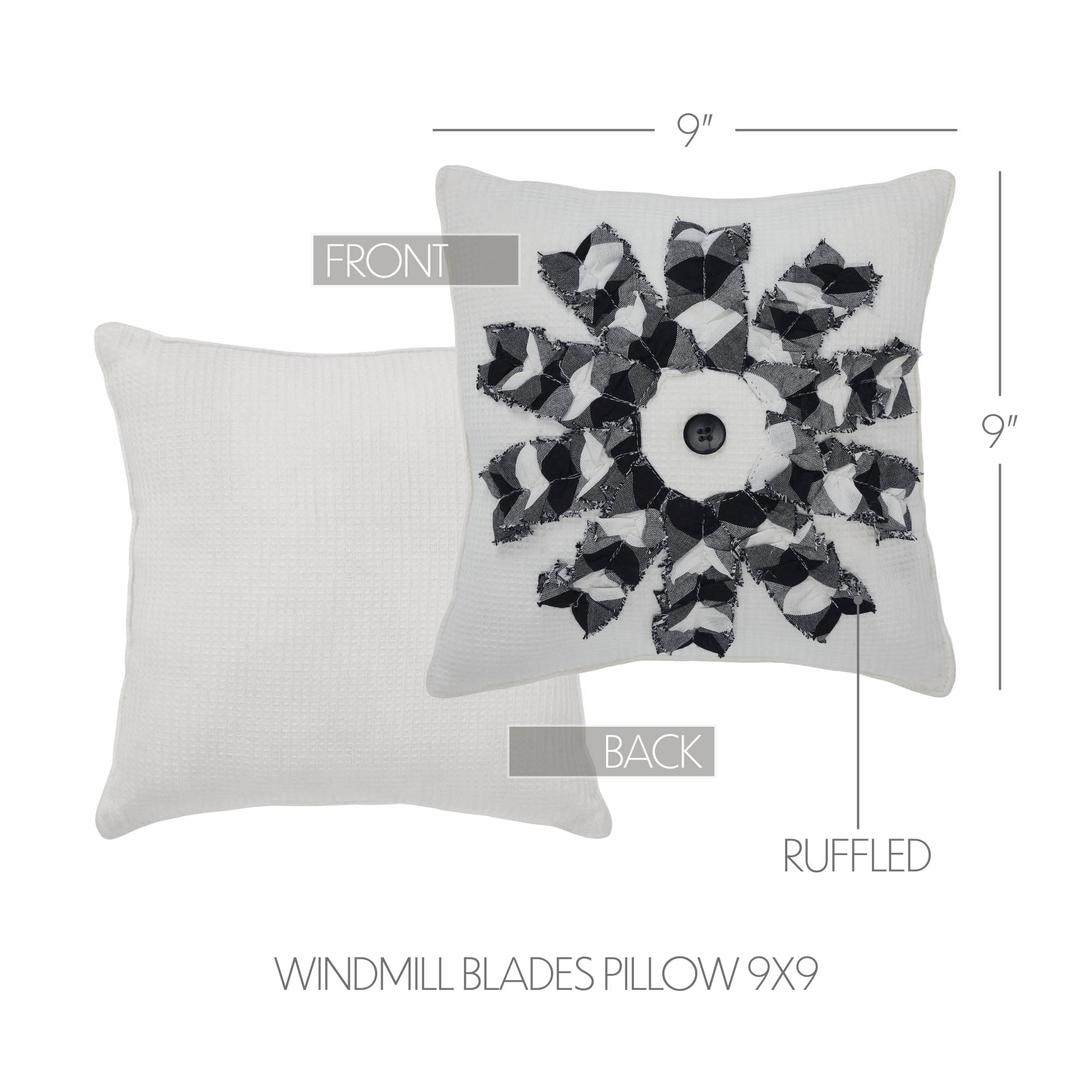 Finders Keepers Windmill - Home Pillows 9x9 (2PC Bundle) - 90818